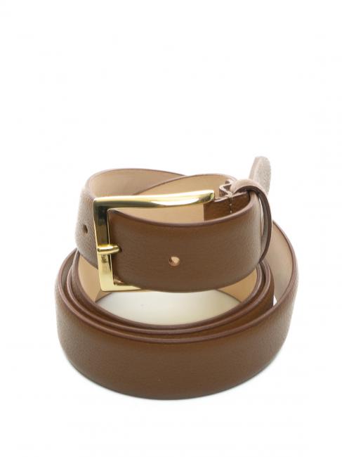 LESAC Ledergürtel palmellata  Braun - Gürtel