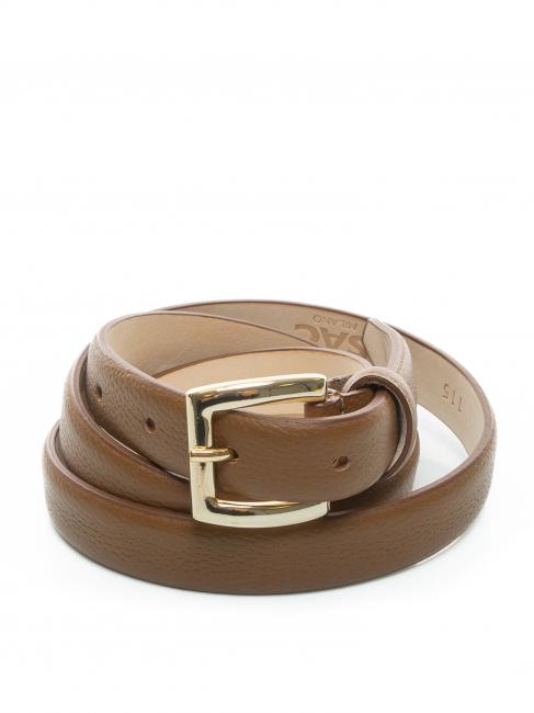 LESAC Gürtel  Haut palmellata  Braun - Gürtel
