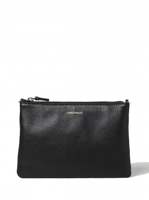 COCCINELLE BEST CROSSBODY Minitasche aus Leder Schwarz - Damentaschen