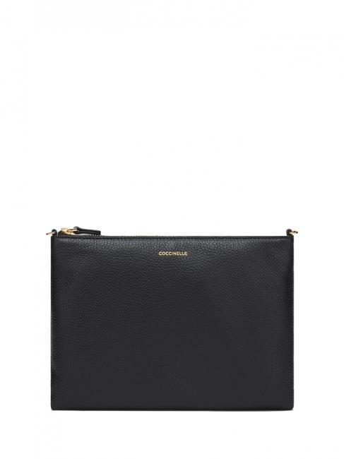 COCCINELLE BEST CROSSBODY Minitasche aus Leder Schwarz - Damentaschen