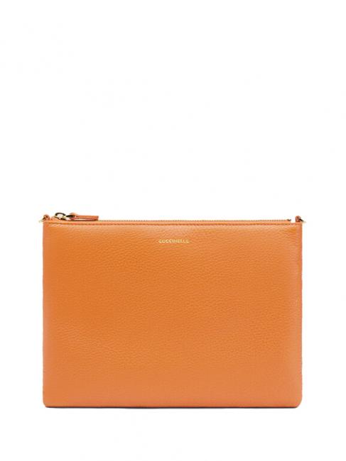 COCCINELLE BEST CROSSBODY Minitasche aus Leder Paprika - Damentaschen
