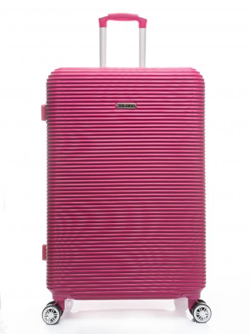 JAGUAR LUCKY Trolley groß Fuchsie - Harte Trolleys