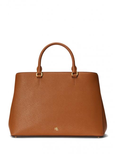 RALPH LAUREN HANNA Große Handtasche aus Leder Lauren Tan6 - Damentaschen