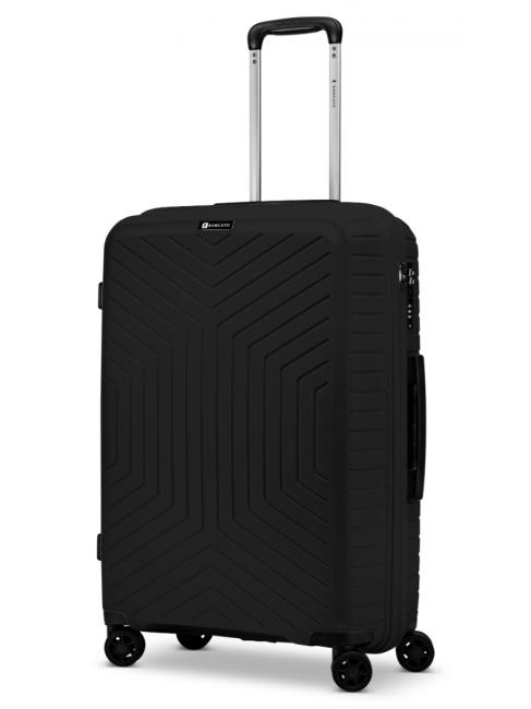 R RONCATO HEXA Trolley mittlerer Größe Schwarz - Harte Trolleys