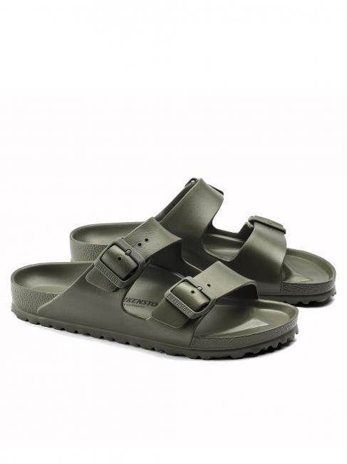 BIRKENSTOCK ARIZONA ESSENTIAL Gummisandale khaki - Herrenschuhe
