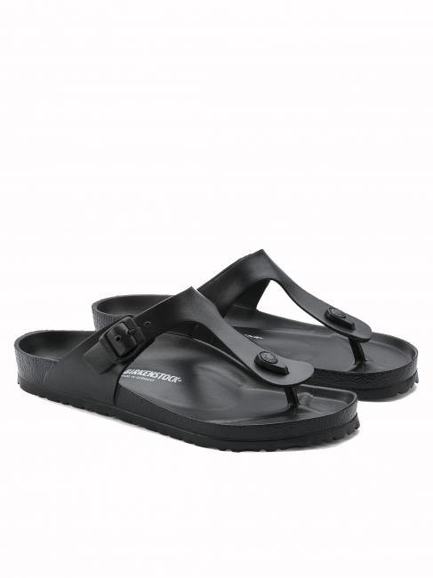 BIRKENSTOCK GIZEH Flip-Flops aus Gummi Schwarz - Schuhe Unisex