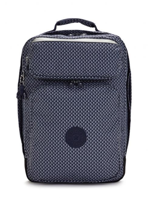 KIPLING SCOTTY Großer Rucksack für 15" PC Dreieck blau - Rucksäcke für Schule &amp; Freizeit
