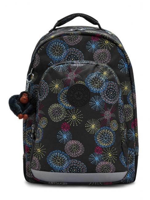KIPLING CLASS ROOM 15" Laptop-Rucksack hausgemachte Sterne - Rucksäcke für Schule &amp; Freizeit