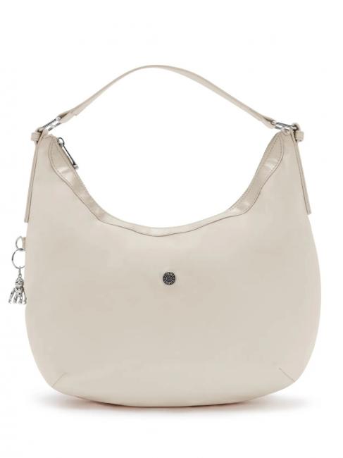 KIPLING GALYA MU+ Schultertasche elfenbeinfarbener Wolkenblock - Damentaschen