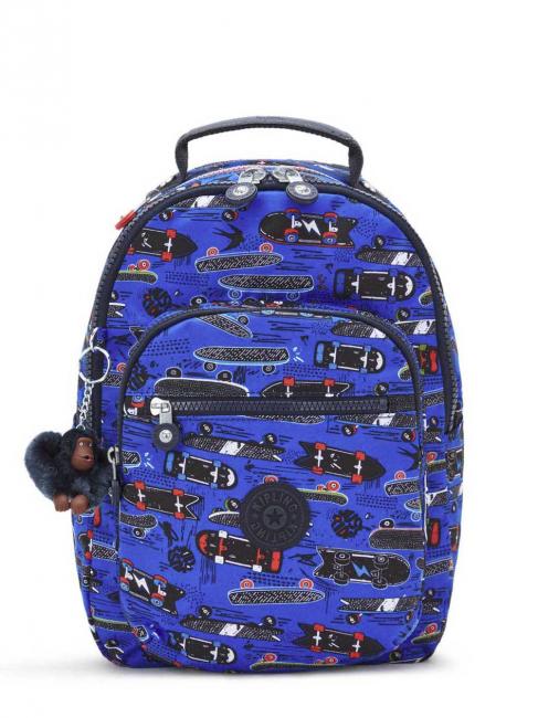 KIPLING SEOUL Rucksack new scate klein drucken - Rucksäcke für Schule &amp; Freizeit