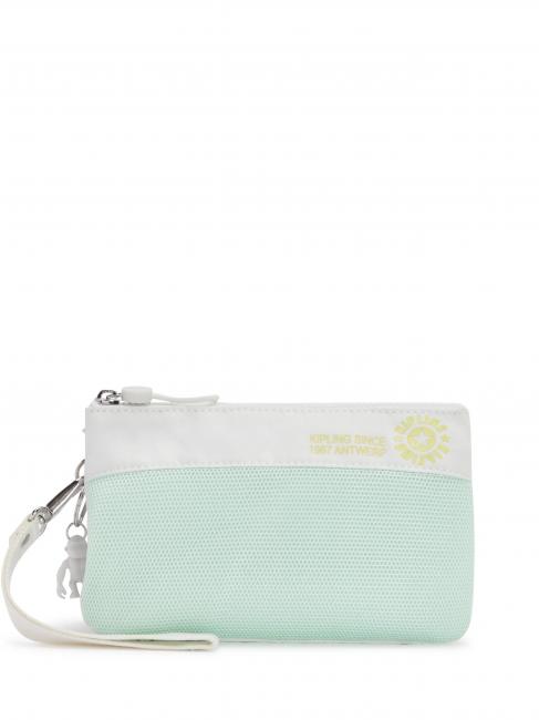 KIPLING CREATIVITY XL Clutch mit Manschette sportlicher Mesh-Block - Damentaschen