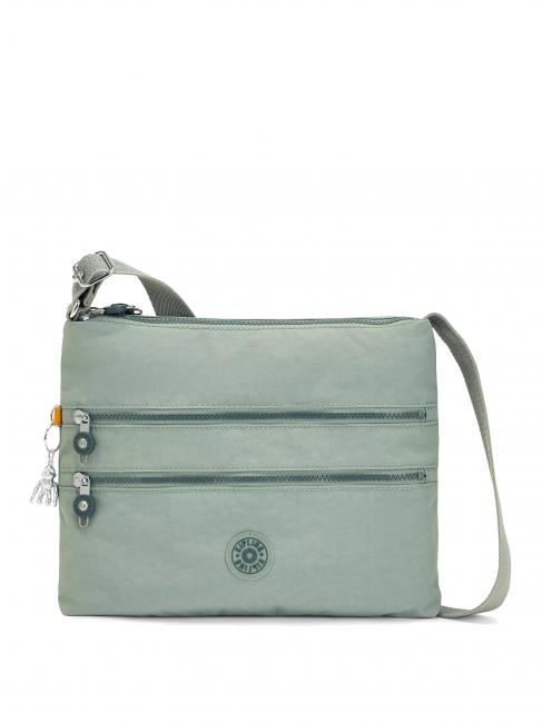 KIPLING ALVAR M Schultertasche zarte Salbei-Kombination - Damentaschen