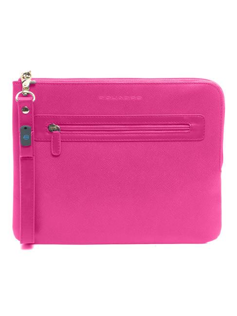 PIQUADRO CRAYON Ledertasche mit Manschette FUCHSIE - Tablettmappe &amp; Organizer