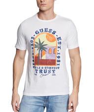 GUESS PALM WINDOW Bedrucktes T-Shirt - Herren-T-Shirts