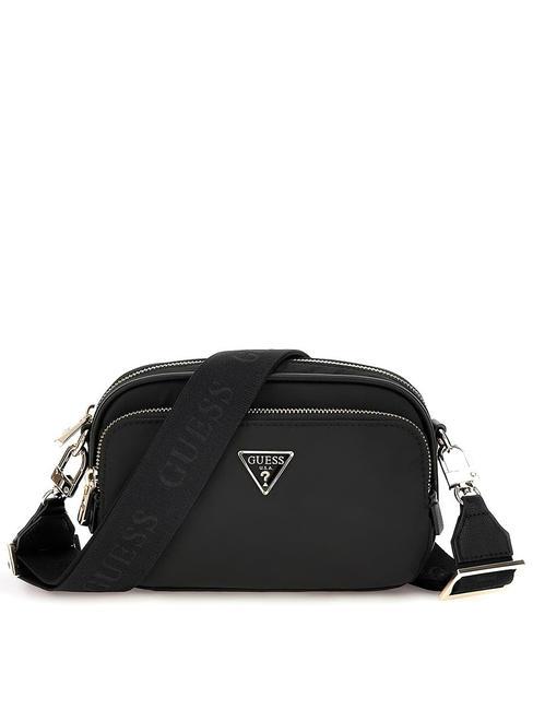 GUESS ECO GEMMA Schulter-Mini-Kameratasche SCHWARZ - Damentaschen