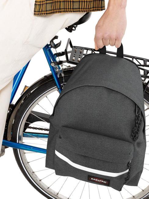 EASTPAK PADDED BIKE Rucksack mit Fahrradhaken SchwarzDenim - PC-Rucksäcke