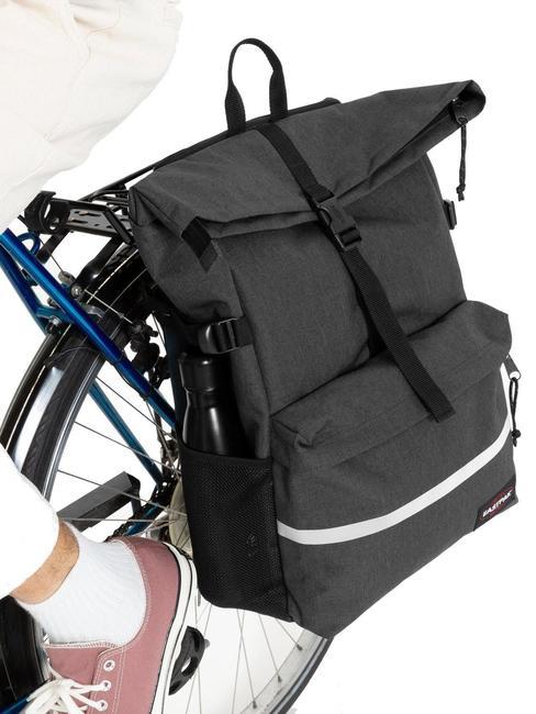EASTPAK MACLO BIKE 21-Liter-Rucksack mit Fahrradhalterung SchwarzDenim - Tablettmappe &amp; Organizer