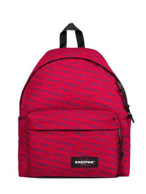 EASTPAK PADDED PAKR Rucksack sculpytyp rot - Rucksäcke für Schule &amp; Freizeit