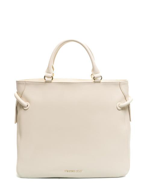 TOSCA BLU GAIA Lederhandtasche Weißes Elfenbein - Damentaschen