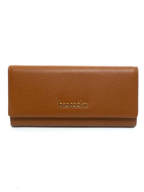 BRACCIALINI BASIC Ledergeldbörse Leder - Brieftaschen Damen