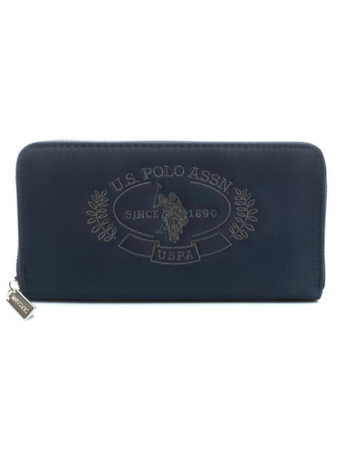 U.S. POLO ASSN. SPRINGFIELD Brieftasche mit Reißverschluss NAVY BLAU - Brieftaschen Damen