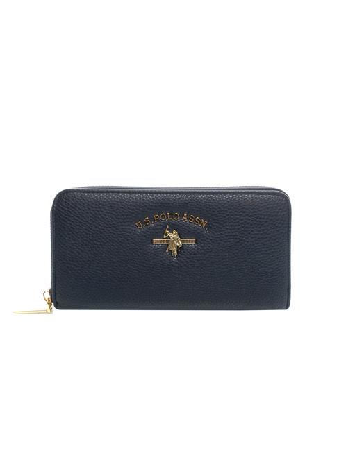 U.S. POLO ASSN. STANFORD Brieftasche mit Reißverschluss NAVY BLAU - Brieftaschen Damen