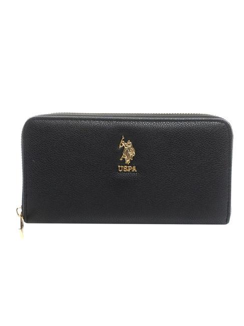 U.S. POLO ASSN. NEW JONES Brieftasche mit Reißverschluss SCHWARZ - Brieftaschen Damen