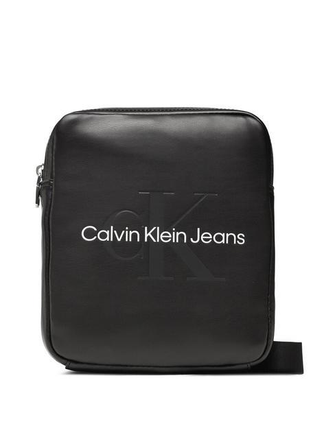 CALVIN KLEIN MONOGRAM SOFT Geldbeutel Schwarz - Hüfttaschen