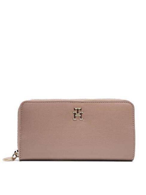 TOMMY HILFIGER CHIC Große Brieftasche hafermilch - Brieftaschen Damen