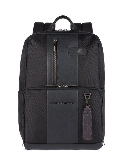 PIQUADRO BRIEF Rucksack für PC 14 "und Tablet Schwarz - PC-Rucksäcke