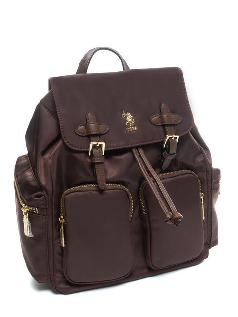 U.S. POLO ASSN. HOUSTON Schulterrucksack dunkelbraun - Damentaschen