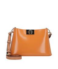 FURLA FLEUR Kleine Umh&auml;ngetasche aus Kalbsleder - Damentaschen