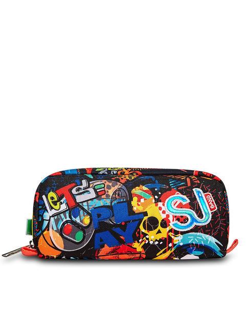 SJGANG FACCE DA SJ BOY Sachet-Fall Schwarz - Etuis und Zubehör