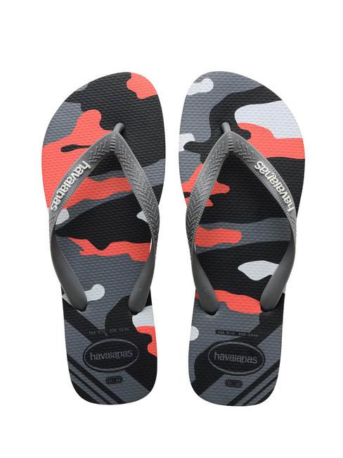 HAVAIANAS Infradito TOP CAMU NEUER GRAPHIT - Schuhe Unisex