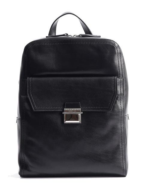 THE BRIDGE DANTE Arbeitsrucksack aus Leder Schwarz - PC-Rucksäcke