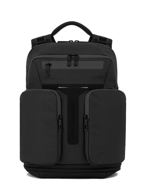 PIQUADRO HIDOR Laptop-Rucksack 15,6" Schwarz - PC-Rucksäcke