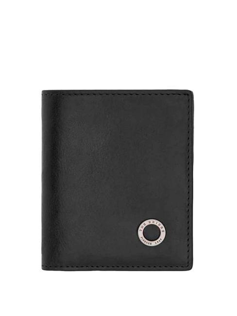 THE BRIDGE BIAGIO Herrenbrieftasche aus Leder Schwarz - Tablettmappe &amp; Organizer