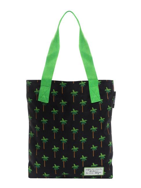 MINIPA' MULTI FANTASY Flache Einkaufstasche Schwarz - Taschen und Accessoires für Kids