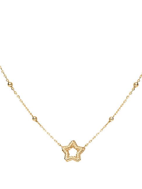 AMEN COCCOLE Vergoldete Halskette mit Stern Gold - Halsketten