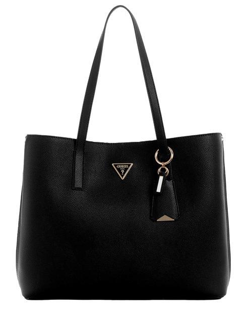 GUESS MERIDIAN Girlfriend Schultertasche SCHWARZ - Damentaschen