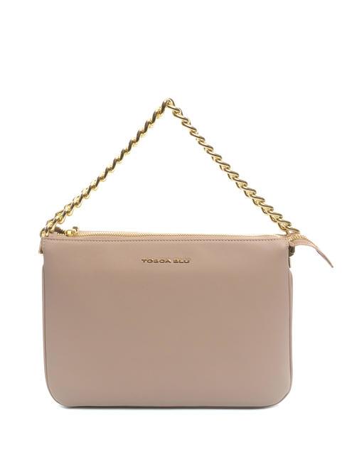 TOSCA BLU MILANO Ledertasche mit Schulterriemen GESICHTSPUDER - Damentaschen
