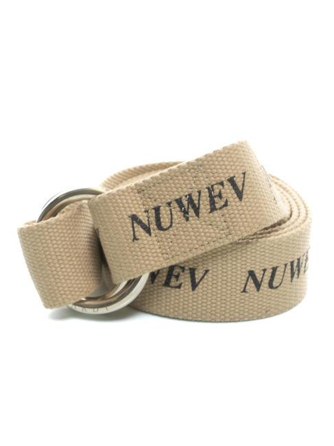 TRUSSARDI NUWEV Gürtel aus Canvas und Leder Seil/schwarz - Gürtel