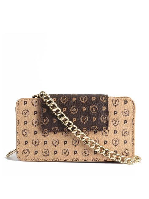 POLLINI HERITAGE CLASSIC iPhone-Clutch braun / creme - Damentaschen