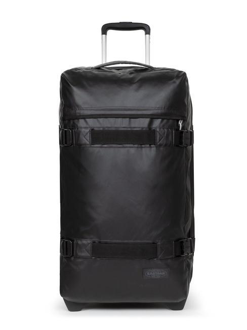 EASTPAK TRANSIT'R M Trolley mittlerer Größe Plane schwarz - Halbharte Trolleys