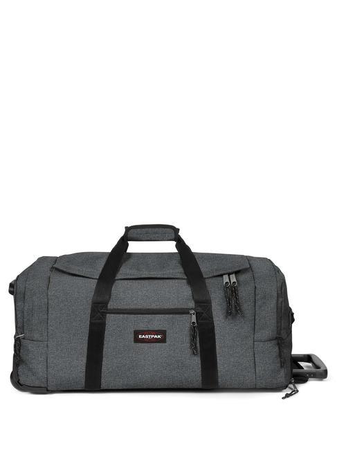 EASTPAK LEATHERFACE M + Mittlere Trolley-Tasche SchwarzDenim - Halbharte Trolleys
