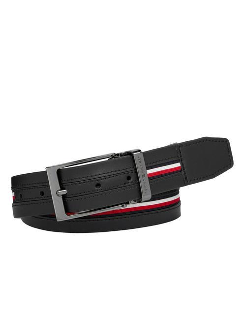 TOMMY HILFIGER LEATHER Ledergürtel Schwarz - Gürtel
