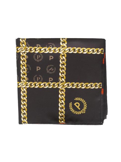 POLLINI TWILL CHAIN Bedruckter Schal Schwarz und Rot - Schals