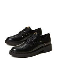 TWINSET STUDS Schn&uuml;rschuh aus Leder - Damenschuhe