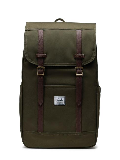 HERSCHEL RETREAT Rucksack Efeu - Rucksäcke für Schule &amp; Freizeit