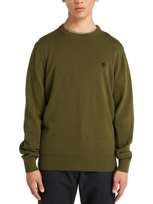 TIMBERLAND WILLIAMS RIVER Pullover mit Rundhalsausschnitt dunkeloliv - Sweatshirts Herren